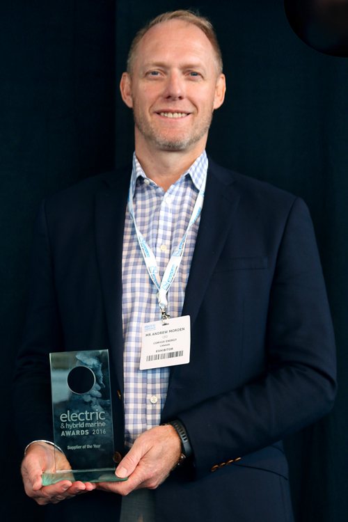 Andrew Morden_E&H_2016_Corvus Energy_Supplier of the Year Award_