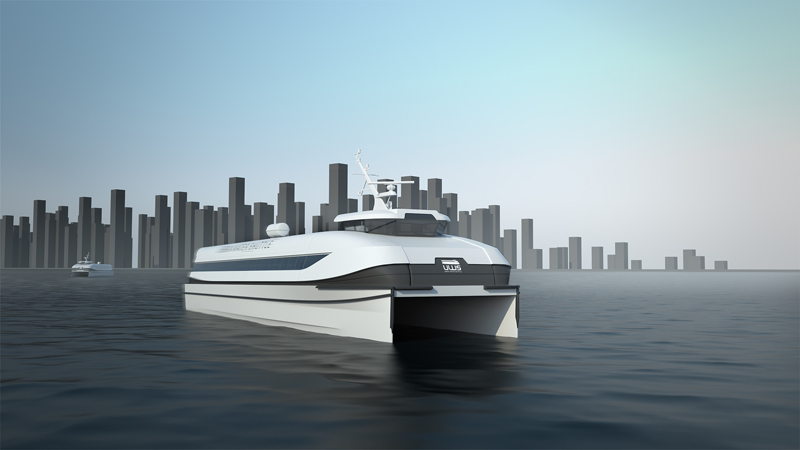 electric and hybrid passenger ferry examples