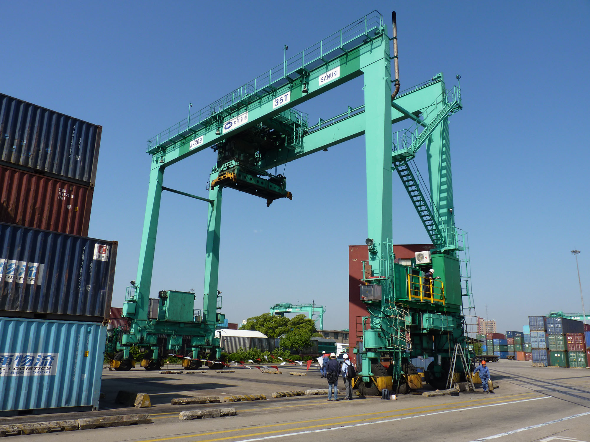 CCCCSEE RTG Hybrid Crane